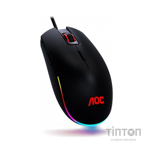 Мишка AOC GM500 RGB USB Black (GM500DRBE)