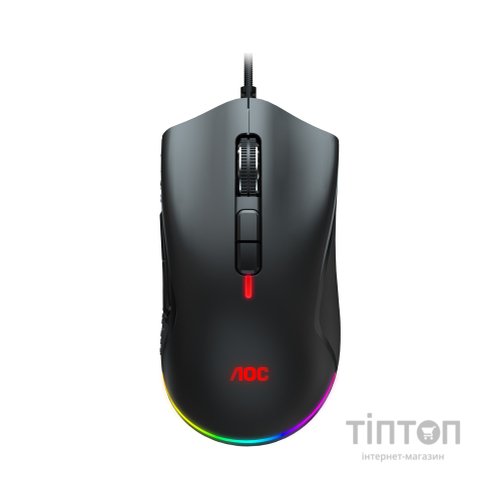 Мишка AOC GM530 RGB PMW3389 Kailh switch USB Black (GM530B)
