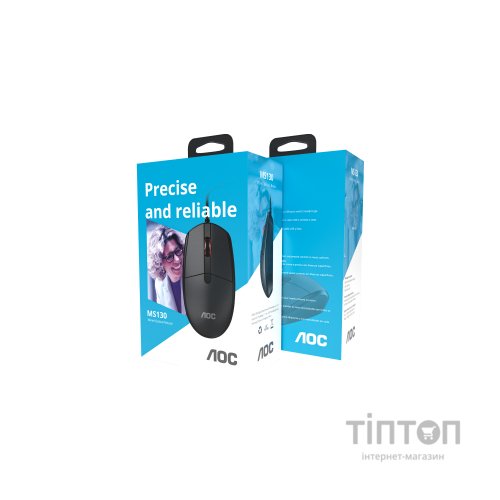 Мишка AOC MS130B USB Black (MS130B/LA)
