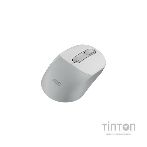 Мишка AOC MS300W Wireless/Bluetooth White (MS300W/LA)