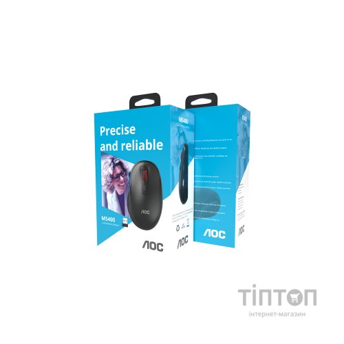 Мишка AOC MS400B Wireless Black (MS400B/LA)