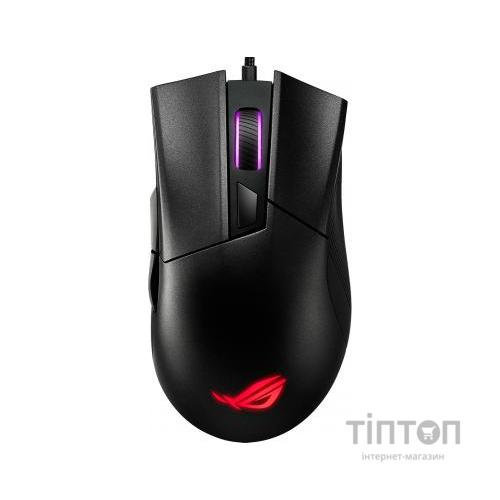 Мишка ASUS ROG Gladius II Core USB Black (90MP01D0-B0UA00)