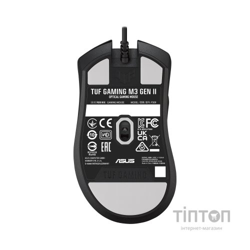 Мишка ASUS TUF Gaming M3 Gen II USB Black (90MP0320-BMUA00)