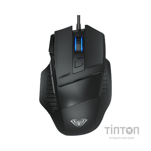 Мишка Aula S12 USB Black (S12)