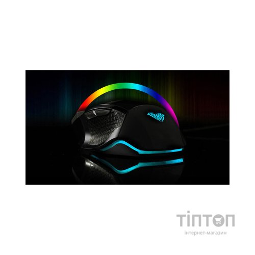 Мишка Aula S12 USB Black (S12)