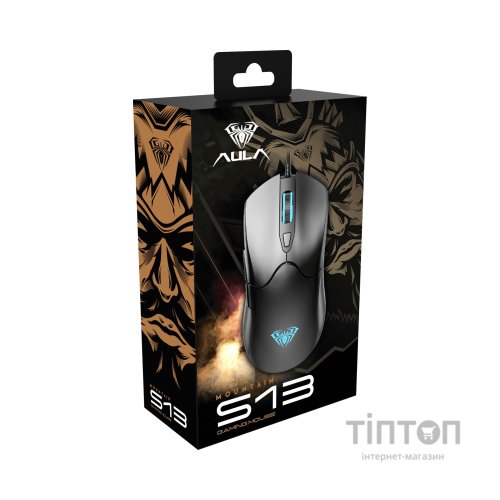 Мишка Aula S13 USB Black (6948391213095)