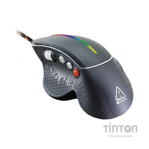 Мишка Canyon Apstar USB Black (CND-SGM12RGB)