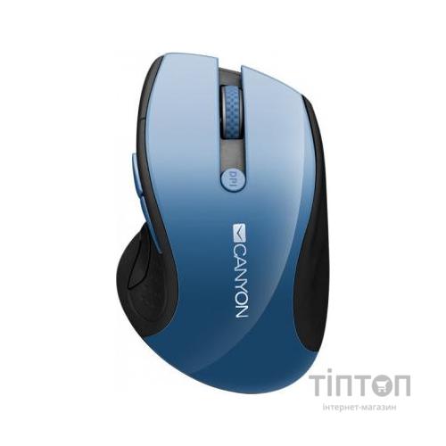 Мишка Canyon CNS-CMSW01BL Wireless Black/Blue (CNS-CMSW01BL)