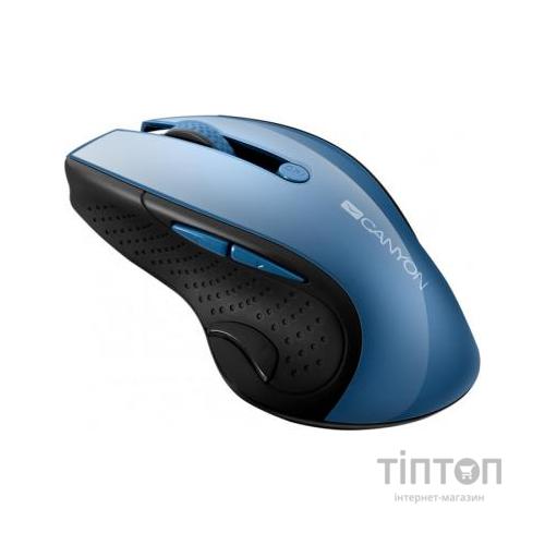 Мишка Canyon CNS-CMSW01BL Wireless Black/Blue (CNS-CMSW01BL)