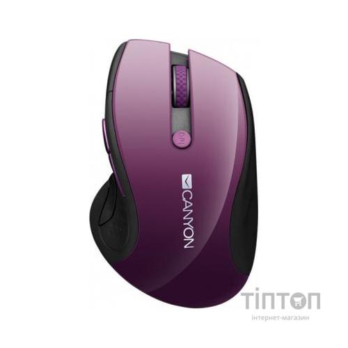 Мишка Canyon CNS-CMSW01P Wireless Purple/Black (CNS-CMSW01P)
