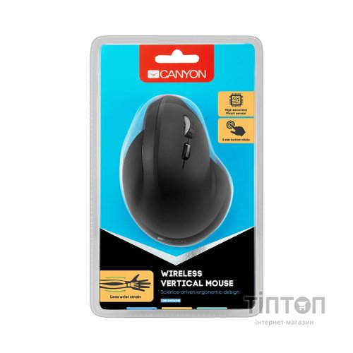 Мишка Canyon CNS-CMSW16B Wireless Black (CNS-CMSW16B)
