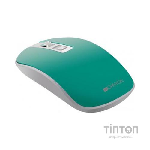 Мишка Canyon CNS-CMSW18A Wireless White-Green (CNS-CMSW18A)