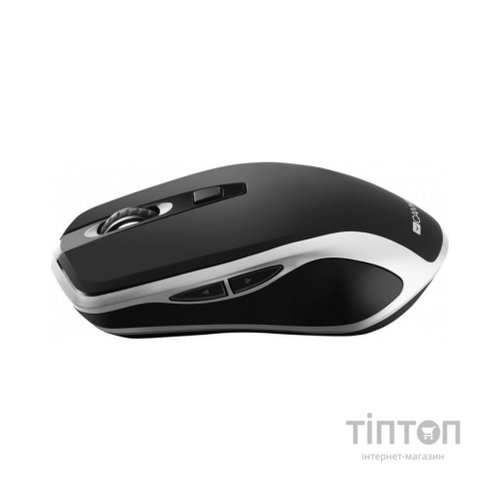 Мишка Canyon CNS-CMSW19B Wireless Silent Black -Silver (CNS-CMSW19B)