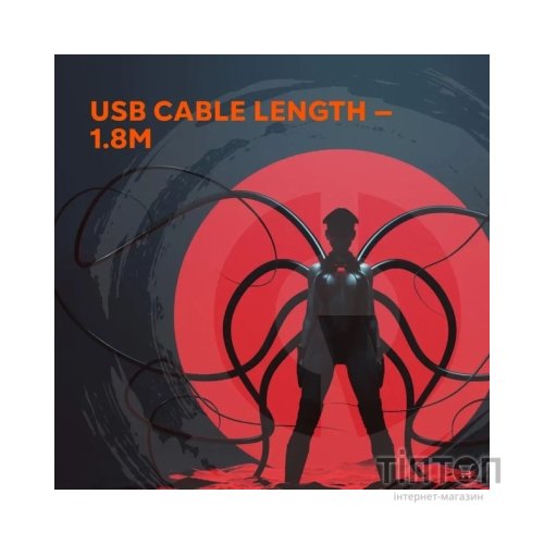 Мишка Canyon Cutlass Wireless USB Black (CND-SGMW11B)