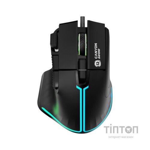 Мишка Canyon Fortnax GM-636 RGB USB Black (CND-SGM636B)