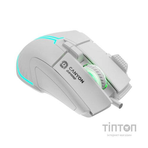 Мишка Canyon Fortnax GM-636 RGB USB White (CND-SGM636W)