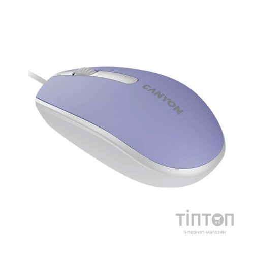 Мишка Canyon M-10 USB Mountain Lavender (CNE-CMS10ML)