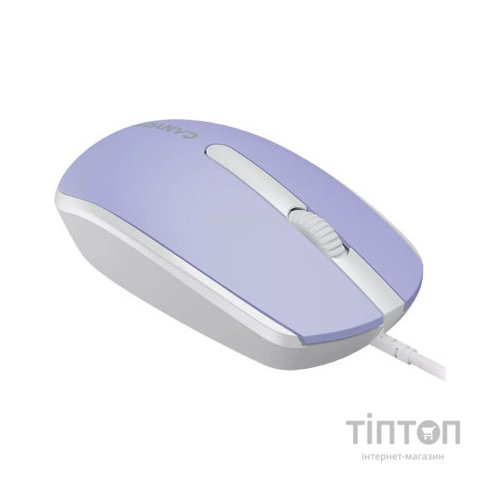 Мишка Canyon M-10 USB Mountain Lavender (CNE-CMS10ML)