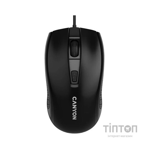 Мишка Canyon M-4 USB Black (CNE-CMS4)