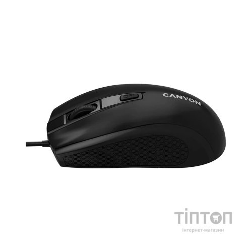 Мишка Canyon M-4 USB Black (CNE-CMS4)