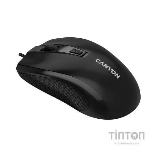 Мишка Canyon M-4 USB Black (CNE-CMS4)