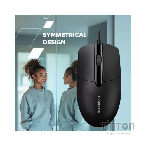 Мишка Canyon M-5 USB Black (CNE-CMS5)