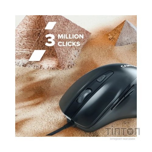 Мишка Canyon M-6 USB Black (CNE-CMS6)