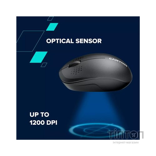 Мишка Canyon MW-04 Bluetooth Black (CNS-CMSW04B)