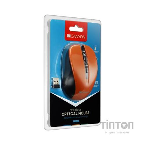 Мишка Canyon MW-1 Wireless Orange (CNE-CMSW1O)