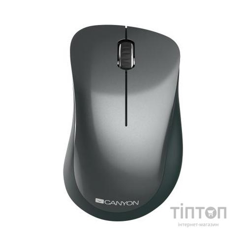 Мишка Canyon MW-11 Wireless Pixart Black (CNE-CMSW11B)