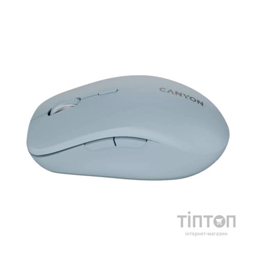 Мишка Canyon MW-12 Wireless/Bluetooth Blue (CNS-CMSW12BL)