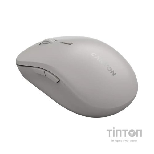 Мишка Canyon MW-12 Wireless/Bluetooth Grey (CNS-CMSW12DG)