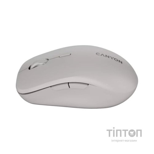 Мишка Canyon MW-12 Wireless/Bluetooth Grey (CNS-CMSW12DG)