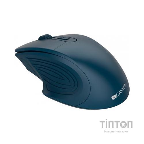 Мишка Canyon MW-15 Wireless Dark Blue (CNE-CMSW15DB)
