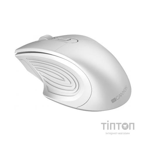 Мишка Canyon MW-15 Wireless Pearl White (CNE-CMSW15PW)