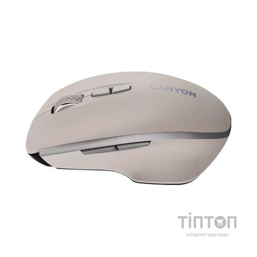 Мишка Canyon MW-21 Wireless Blue LED Cosmic Latte (CNS-CMSW21CL)