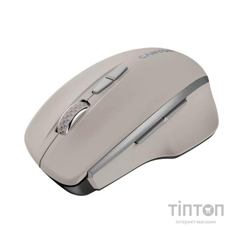 Мишка Canyon MW-21 Wireless Blue LED Cosmic Latte (CNS-CMSW21CL)