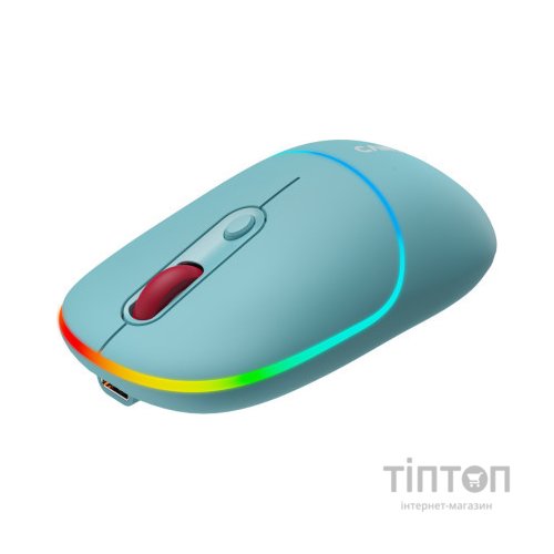 Мишка Canyon MW-22 Dual Band RGB Wireless Dark Cyan (CNS-CMSW22DC)