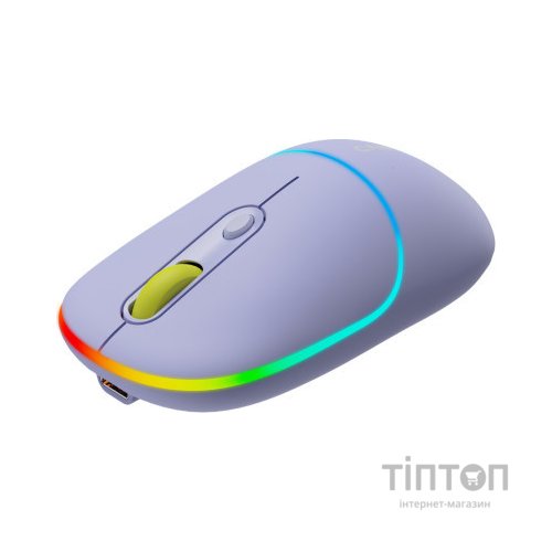 Мишка Canyon MW-22 Dual Band RGB Wireless Mountain Lavender (CNS-CMSW22ML)