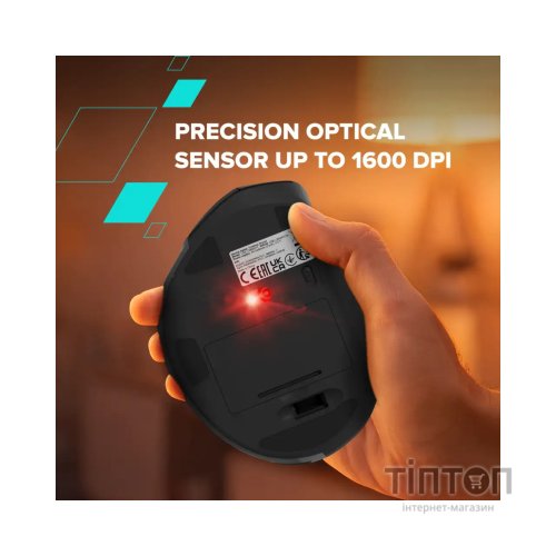 Мишка Canyon OnClick 17 Wireless Black (CNE-CMSW17B)