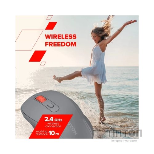 Мишка Canyon OnClick 20 Wireless White (CNE-CMSW20W)