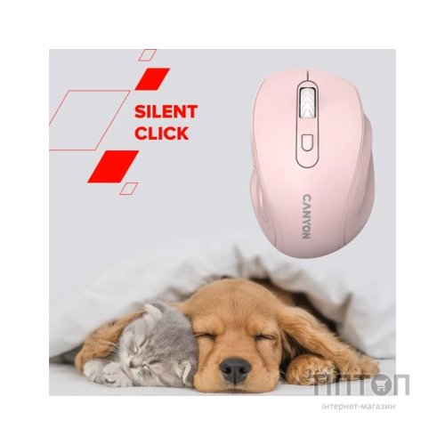 Мишка Canyon OnClick 20 Wireless White (CNE-CMSW20W)