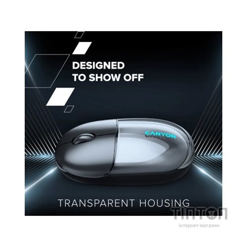 Мишка Canyon OnClick 24 Wireless Black (CNS-CMSW24B)