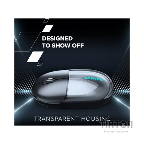 Мишка Canyon OnClick 24 Wireless Blue (CNS-CMSW24BL)