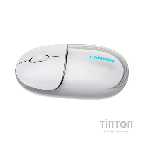 Мишка Canyon OnClick 24 Wireless White (CNS-CMSW24W)