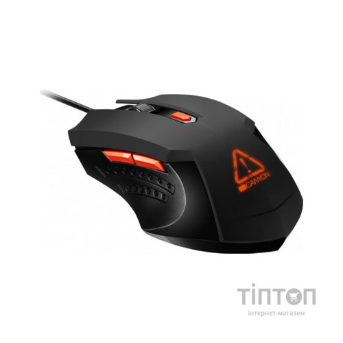 Мишка Canyon Star Raider USB Black (CND-SGM01RGB)