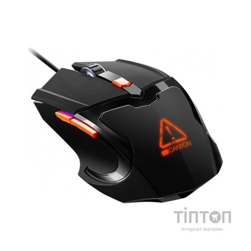 Мишка Canyon Vigil USB Black (CND-SGM02RGB)