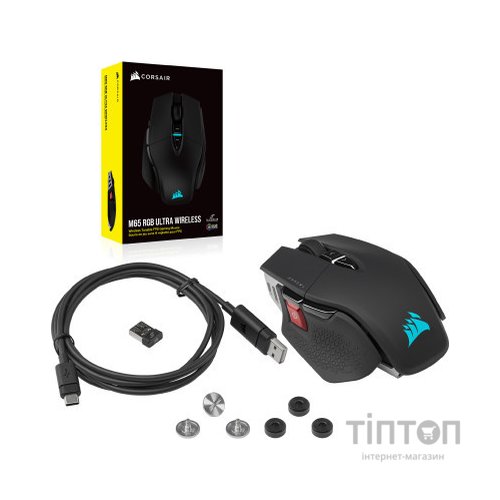 Мишка Corsair M65 RGB Ultra Wireless/USB Black (CH-9319411-EU2)
