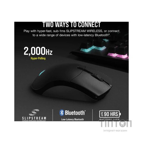 Мишка Corsair Sabre RGB Pro Champion Wireless Black (CH-9313211-EU)