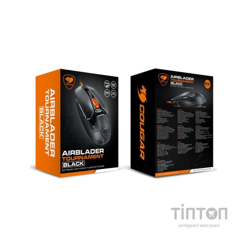 Мишка Cougar AirBlader Tournament USB Black (AirBlader Tournament Black)